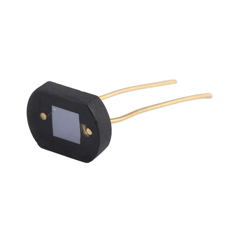 Pro Grade Photoelectric Sensor 2DU3 Visible Light Detector For Photodetection Photoresistor And Photocell Silicon Diode Compatible Near Infrared Readout Optocoupler Alignment Ideal 300Nm To 1000Nm Instrument Use black sensor with two gold leads