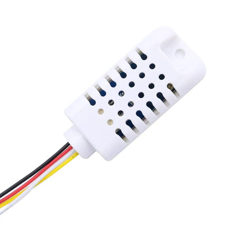Two Pack SHT30 Digital Temperature And Humidity Sensor Module With IIC I2C Interface 0x44 Address shown with white casing and wires.