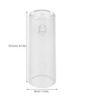 Goat Milking Cup Spare Part For Sheep And Goats White Plastic Milking Cup For Mobile Use On Busy Farms Easy Cleaning Efficient Suction And Milk Flow Dairy Farm Milking Equipment Replacement Part, 10.5cm x 4cm