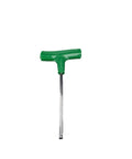 T shaped green hex wrench from the All In One Chainsaw Socket Wrench Set With Hex T Shaped Hexagonal Wrenches And Lawn Mower Disassembly Tools