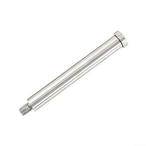 Stainless steel telescope counterweight rod for equatorial mount, threaded balance bar 164mm M12, rock solid build for precise balance.