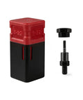 8-32 Rivet Nut Tool Tip Replacement Mandrel For Nut Riveters Dope Replacement Part High Strength Steel Easy Install Fits Standard Nut Riveters Save Money By Replacing The Mandrel Instead Of The Whole Tool, showing mandrel and storage box