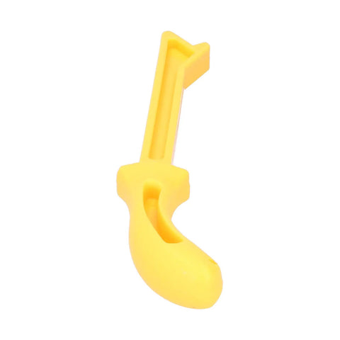 Pro Grade Kickback Guard Push Block For Table Saws Ergonomic Plastic Push Stick 2 Pack Safe Woodworking Tool in yellow plastic