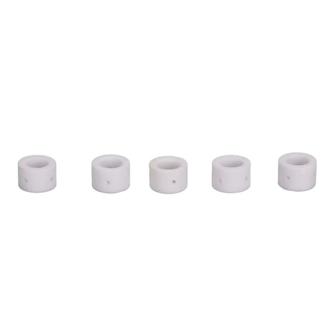 Grab This 18 Piece Plasma Cutter Consumables Kit For Pt31 Machines Featuring Copper Electrodes Nozzles And Ceramic Rings To Boost Cuts And Keep Your Gear Running Smooth As Silk Today. Five ceramic rings for PT31 plasma cutter.