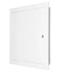 Knockout 13X13 Inch Drywall Access Panel With Sturdy Aluminum Frame And Reliable Cam Latch Lock Built Tough Wall And Ceiling Hole Cover In Clean White