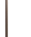 Six Groove Path And Spread 1-Light 12V Landscape Path Light In Textured Architectural Bronze, Side-Mount Design, full view