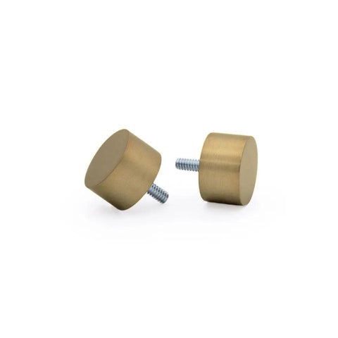 End caps for Drapery Curtain Rod With End Cap Style Design, 1 Inch Telescoping Pole, Adjustable 48 To 86 Inches, Warm Gold Finish.