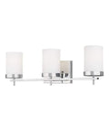 Zire Three Light Bath Vanity Fixture In Chrome Finish For Modern Bathrooms Brighten Any Space With Sleek Contemporary Vibe