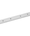 Heavy Duty Miter Bar Slider Track For Table Saw And Router Aluminum 200mm T Slot Rail With M6 Screw Fixture Pro Grade Guide For Solid Woodworking And Deadly Accurate Cuts, silver aluminum rail with four M6 threaded holes