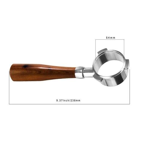 54mm Naked Bottomless Portafilter For Breville BES870 878 880 Series Multi Model Compatibility With Barista Express Pro Touch