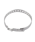 Universal Adjustable CV Joint Boot Clamp Kit In Stainless Steel 304, single large clamp view, durable design