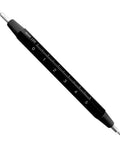 Heavy Duty Watch Strap Spring Bar Remover Kit With Integrated Inch Ruler For Rubber And Leather Bands showing a close-up view of the tool.