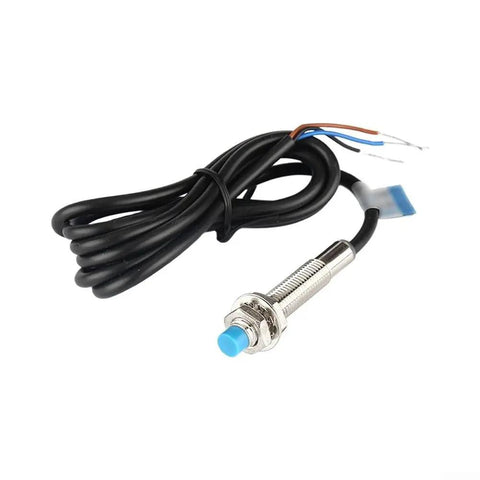 5 Pack M8 Inductive Proximity Sensor LJ8A3-2-Z BX Non Contact 2mm Sensing Distance With 1.2m Wire For Industrial Automation Systems And Robotics Great For Bulk Deployments In Workshops And On The Shop Floor, M8 brass sensor with cable