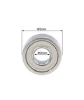 uxcell 682ZZ deep groove ball bearing, chrome steel, double shielded, 5mm outer diameter, 2mm inner diameter