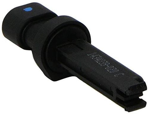 Brake fluid level sensor FLS12, black plastic automotive sensor with blade-style electrical connector