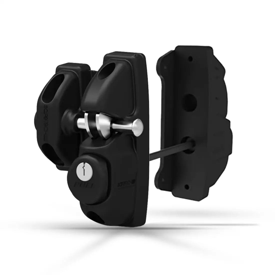 Two Way Gravity Gate Latch With Dual Keys For All Gates ✓