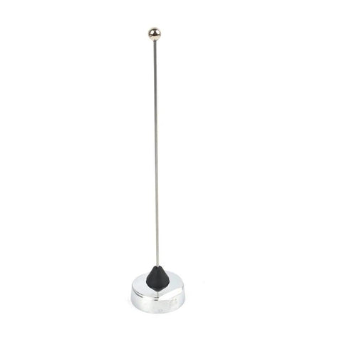 Beefed-Up Quarter Wave NMO UHF Ham Radio Antenna For Mobile 400-470MHz 6.4 Inch, stainless whip with base