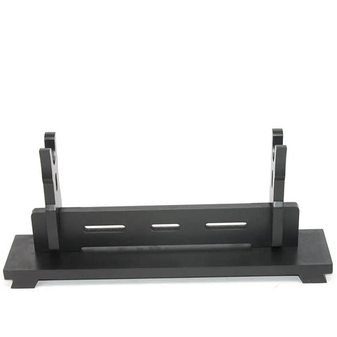 Wooden Katana Wall Mount Sword Stand For Samurai Swords Display Rack Holder Ancient Chinese Style Hanger black 1 layer