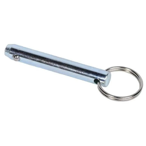 10 Pack Rock Solid Quick Release Pins 3/8 Inch By 2 Inch Heavy Duty Steel Safety Hardware Straight Up Replacements For Skyjack Electric Scissor Lifts Models 3215 3219 3220 4620 4626 4632