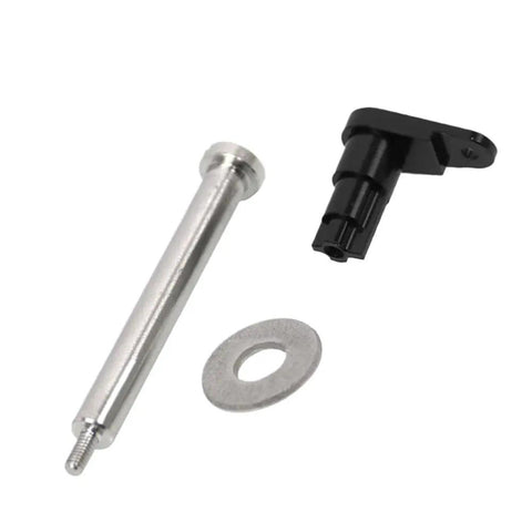 Ford F150 Fuel Door Spring And Hinge Pin Repair Kit FL34-9927936-A Compatible With 2009 2010 2011 2012 2013 2014 Models, No-Fuss DIY Replacement With Spring And Hinge Pin For Smooth, Reliable Fuel Door Function., spring pin and washer on white