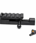 Easy Install Picatinny Red Dot Rail Mount for 2240 1322 1377 1399 362 Airguns Rear Sight Replacement Nylon Polymer shown horizontally