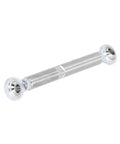 Adjustable Heim Joint Alternator Tensioning Rod Bracket For SBC BBC 350 454 V8 5 1/2 Inch stainless steel construction view.