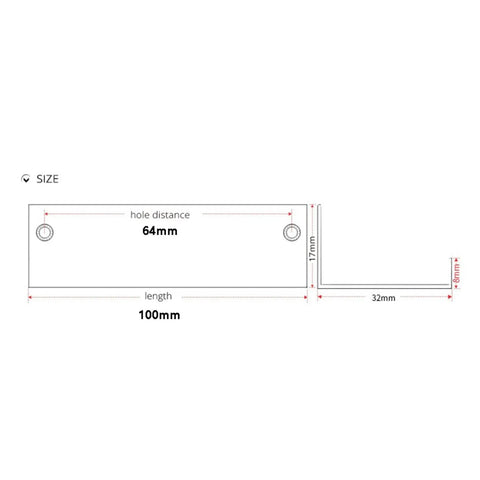 Dimensions of 2Pc Hidden Cabinet Handles Set For Aluminum Kitchen Cabinets And Furniture Doors Sleek Soft Close Pro Grade Heavy Duty Drawer Pulls