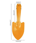 Orange trowel from Colorful Metal Garden Trowels Set Of 10 Hand Shovels For Kids Teens And Adults Built To Last Tough As Nails Tools