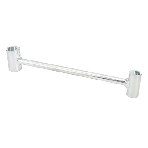 Door Hinge Clearance Adjustment Tool Beefed Up Alloy Steel Double End Wrench 14mm And 19mm For Fire Security Cleanroom Door Repair Squeaks Misalignment Fix With Quiet Hinges