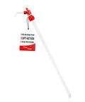 Kickass Chemical Resistant Drum Pump For 15 To 55 Gallon Barrels with long lift suction tube and nylon construction.