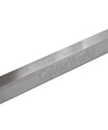 Stainless steel fret leveling beam from 4 Piece Guitar Luthier Tools Set With Notched Straight Edge, String Action Gauge, Fret Rocker, And Fret Leveling Beam