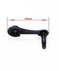 Heavy Duty Chain Tensioner Spring Roller Slider Guide Adjuster Pulley Kit Fits Dirt Pit Mini Bike Moto ATV Quad Scooter Motors For Smooth rides And Easy Fixes, 103mm black