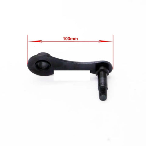 Heavy Duty Chain Tensioner Spring Roller Slider Guide Adjuster Pulley Kit Fits Dirt Pit Mini Bike Moto ATV Quad Scooter Motors For Smooth rides And Easy Fixes, 103mm black