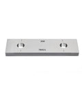 Heavy Duty 300mm Steel Square Gage Block Delivering Dead On Precision Calibration For Routers And Table Saws Built Kickass For Diy Workshops With Grade Zero Accuracy That Keeps Cuts Flawless For Any Weekend Maker Looking For Real Good Results, showing precision measurements and holes.
