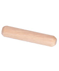Close-up of a single dowel from the Premium Fluted Wooden Dowel Pins Set M6 50 Pieces For Strong Furniture Joints And DIY Woodworking Durable DIY Connectors