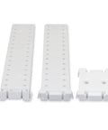 Set Of 2 Icemaker Outlet Box Mounting Brackets With Interlocking Center Clip Replacement For Universal Supply Outlet Boxes
