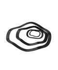 Top Gear 1 To 50 Pcs Manganese Steel Wave Gaskets Washer Set In Various Sizes Including M4 M5 M6 M8 M10 Up To M118 And The Big M38x46x0 Option showing various black wave washers.