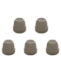 Five Piece Cup Consumables Pack For Brown Color Plasma Cutters LT5000D And CT520D showing ceramic torch cups