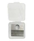 Replacement Cutter Blade 1821.209.027 For BXT2-16 Battery Powered Plastic Strapping Tool Pro Grade Heavy Duty Precision Cut For Smooth Strapping Performance And Long Lasting Reliability, metal blade in case