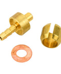 Pro Grade Hydraulic Brake Hose Fittings Feature Copper Olive Head Connectors For Tech3 V4 E4 X2 Supermoto Bike Ensure Tight Seals And Reliable Flow Built From Aluminum Alloy For Long Life And Leak Proof Works Rad On Streets Or Tracks For Performance brass hose fitting, copper washer