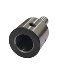 Annular cutter holder with 1/2 in shank, tool steel, hard and ground with locking screw