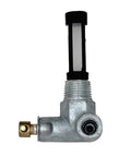 Ford Tractor Fuel Tap Shut Off Valve For 2600 3600 4100 4600 5600 6600 7600 Seven Eighths Inch 14 Pitch Fuel Line One Half Inch BSPT Inlet One Half Inch UNF Outlet Replacement Part, metal valve