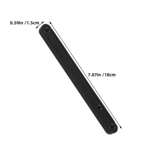 Bottom Mount Drawer Slides 180mm 12 Pack Smooth Glide Replacement Hardware Black For Dressers Cabinets Wardrobes And Kitchen Drawers Quiet Easy Install