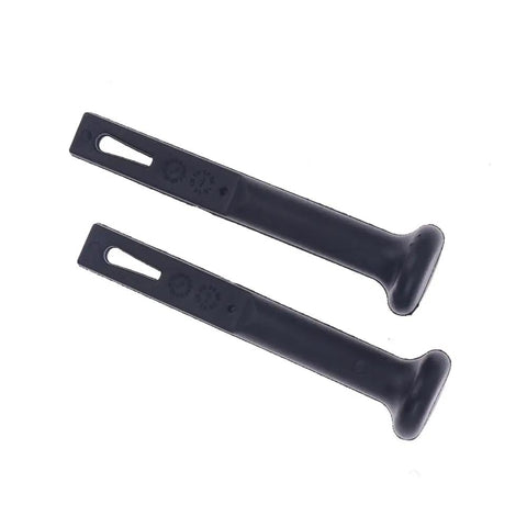 Get This Rear Seat Hinge Control Knob Handle 9628671877 For Peugeot 206 And 207 C2 Cars To Fix Broken Switches Fast. Durable Parts That Click In Easily So You Can Drive Without Hassle Or Worrying About The Interior Getting Messed Up Again While Driving. black plastic rear seat hinge control knob handles for Peugeot 206/207 C2, pair