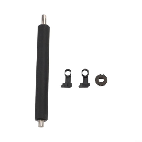 Rubber Bearing Platen Roller Kit For Zebra GK420D GX420D GK430D GX430D ZP450 ZP500 ZP505 ZP550 Printers To Prevent Paper Jams And Keep Work Flowing Smooth Like Butter High Quality Do Not Stress You Will Be Glad It Runs Smooth Guaranteed Today black roller with gears