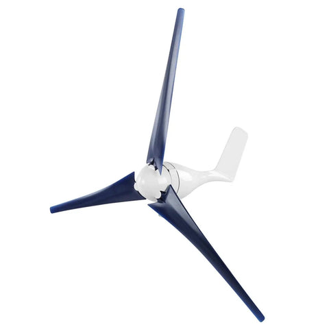 1200W Wind Turbine Kit For Marine And Home Power 3 Blade Generator System Blue 12V Easy Install Adjustable Voltage And Current