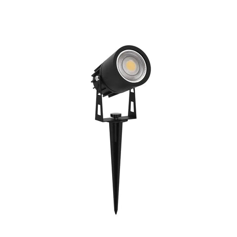 Single uplight from 6 Pack Outdoor Landscape Lighting Kit With 1800 Lumens 12V Low Voltage Transformer IP65 Waterproof Uplights 69 Ft Cable