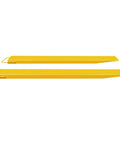 BestEquip forklift extensions, 96-inch length, 5.5-inch width, heavy-duty yellow steel pallet fork extensions (pair)