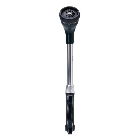 Watering Wand 16 Inch Heavy Duty Garden Tool With 8 Spray Patterns, Ergonomic Lightweight Aluminum, vertical view