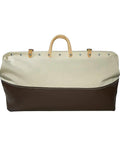 Pro Grade Heavy Duty Canvas Tool Bag With Moisture Resistant Vinyl Bottom And Steel Frame For Rugged Use, 24 Inch, front view